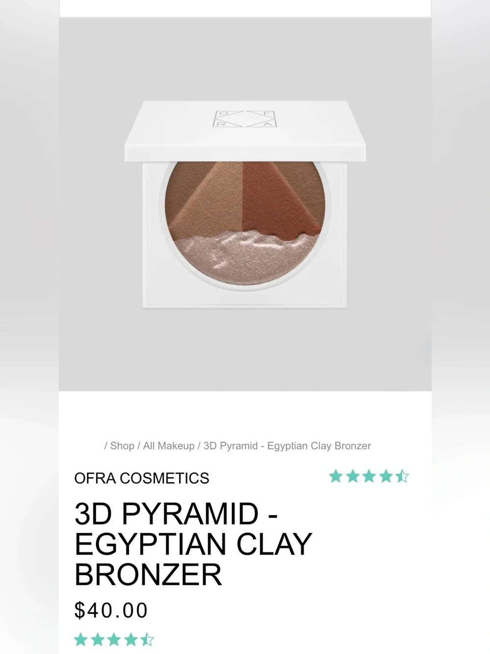 ✨OFRA✨ EGYPTIAN CLAY BRONZER✨ BRAND NEW!
